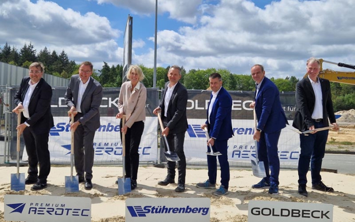 Start für das neue Logistikzentrum für Premium Aerotec